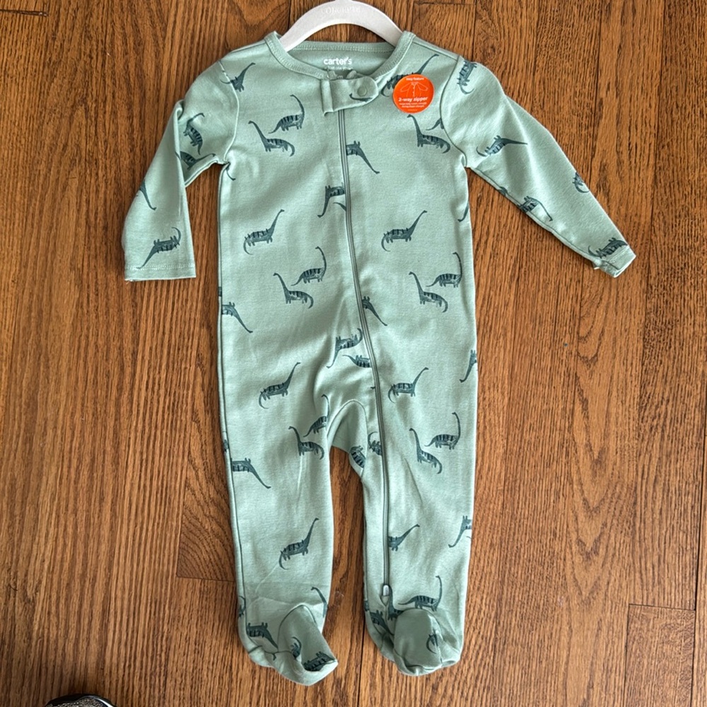 Carters dinosaur pajamas